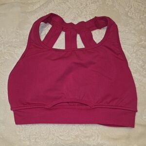 Women's Pink Sports Bra